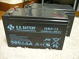 B.B.Battery HR9-12 × 2本
